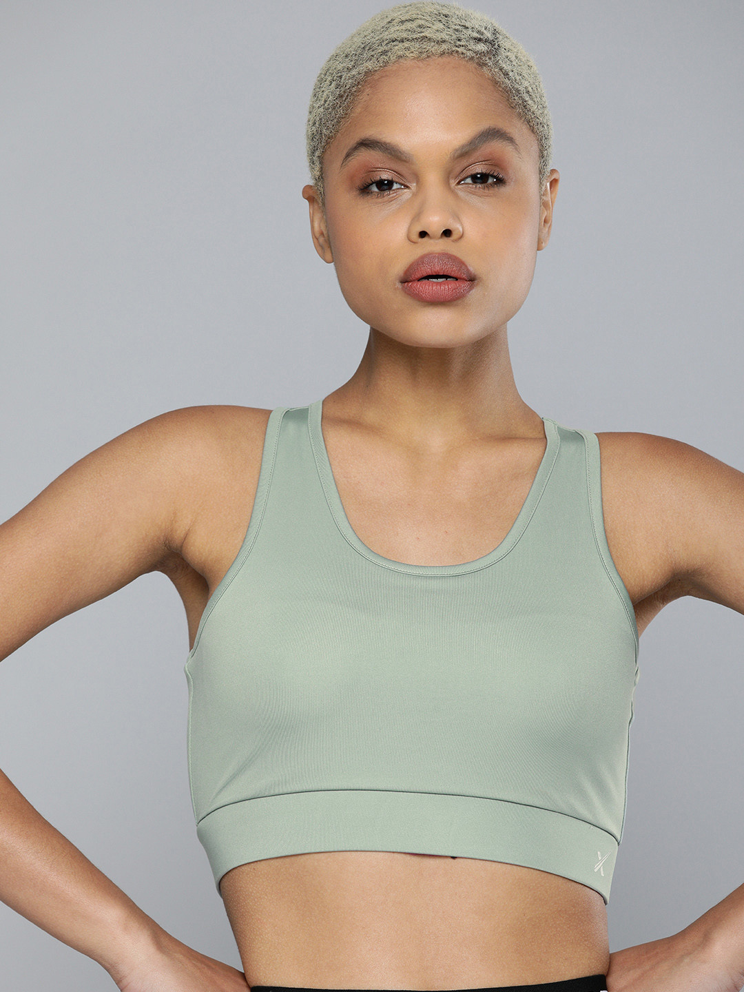 

HRX by Hrithik Roshan Sea Green Bra Lightly Padded