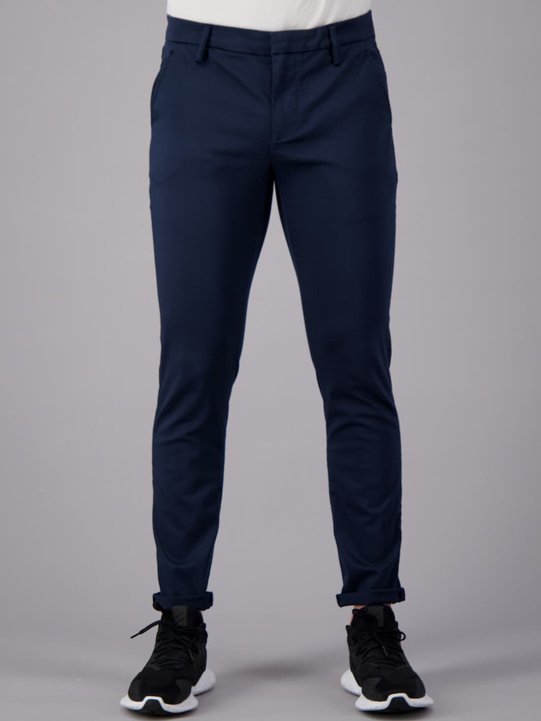 

FREESOUL Men Blue Trousers