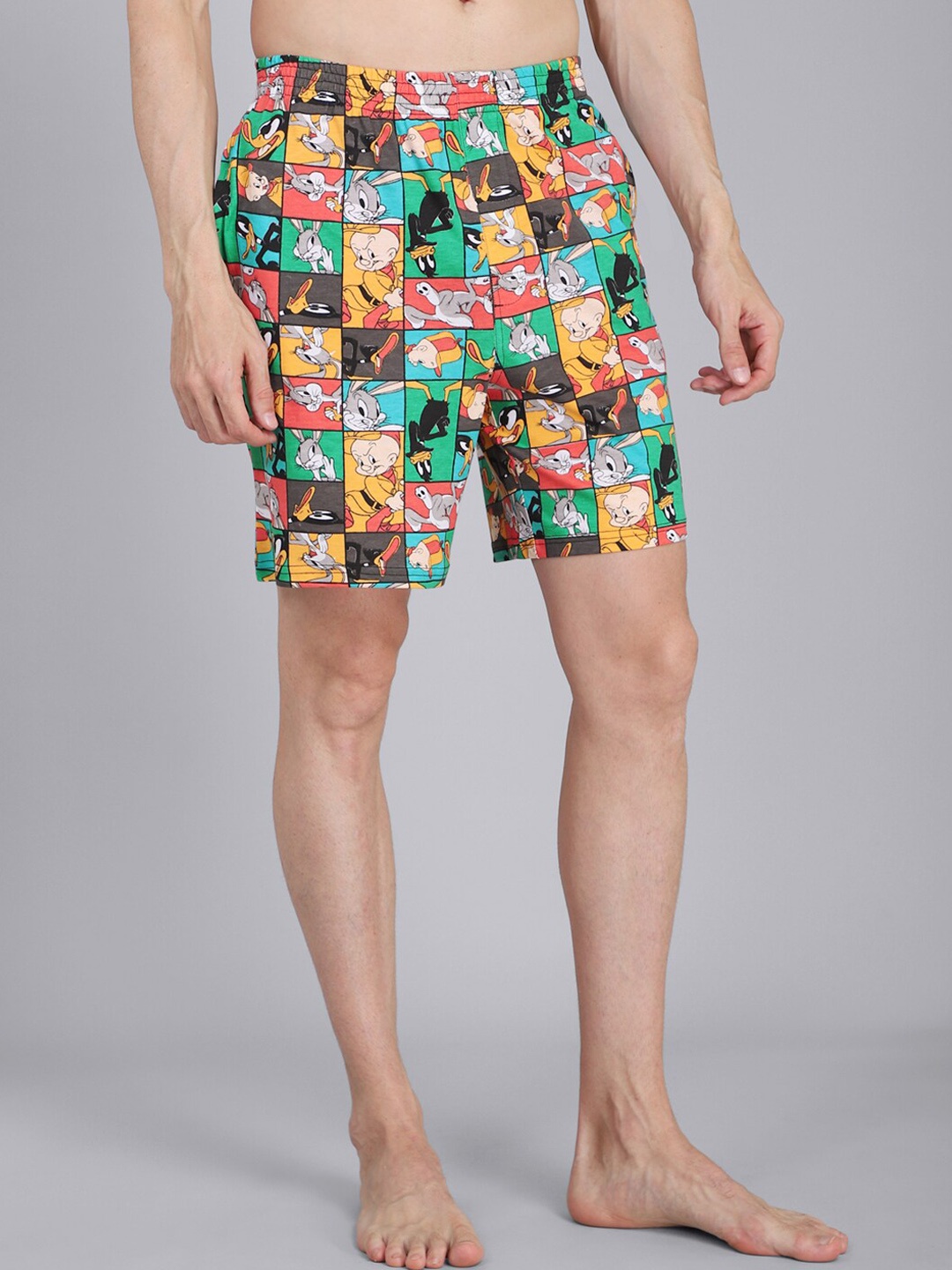 

Free Authority Looney Tunes Printed Boxers For Men, Blue