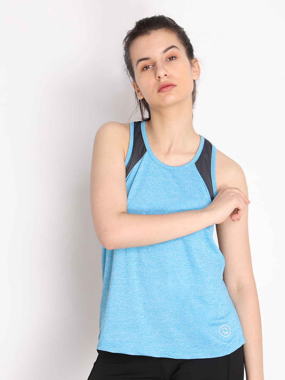 

CHKOKKO Blue Sports Tank Top