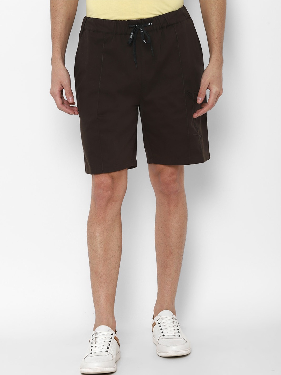 

FOREVER 21 Men Brown Cotton Shorts