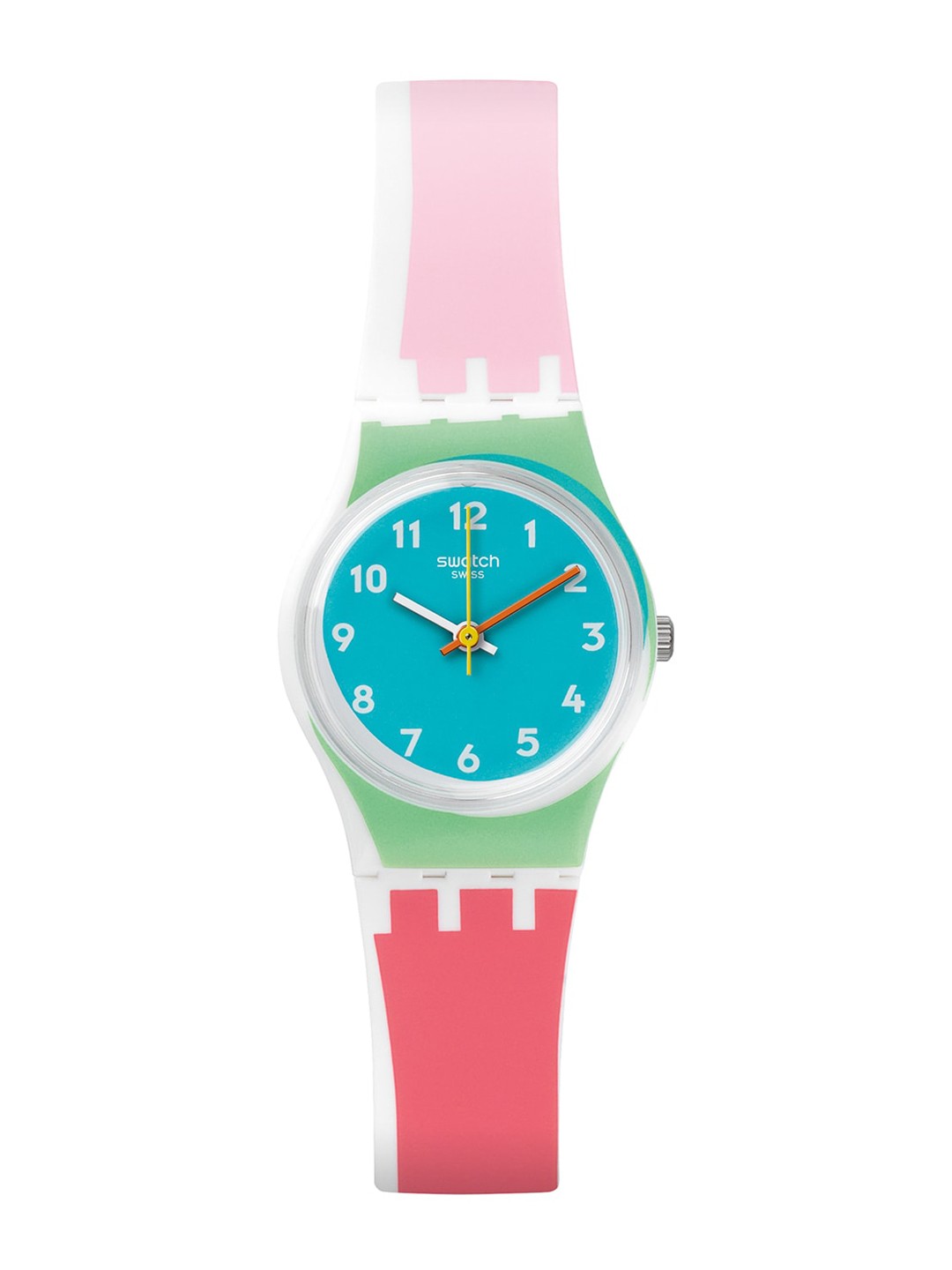 

Swatch Unisex Dial & Straps Analogue Watch LW146, Blue