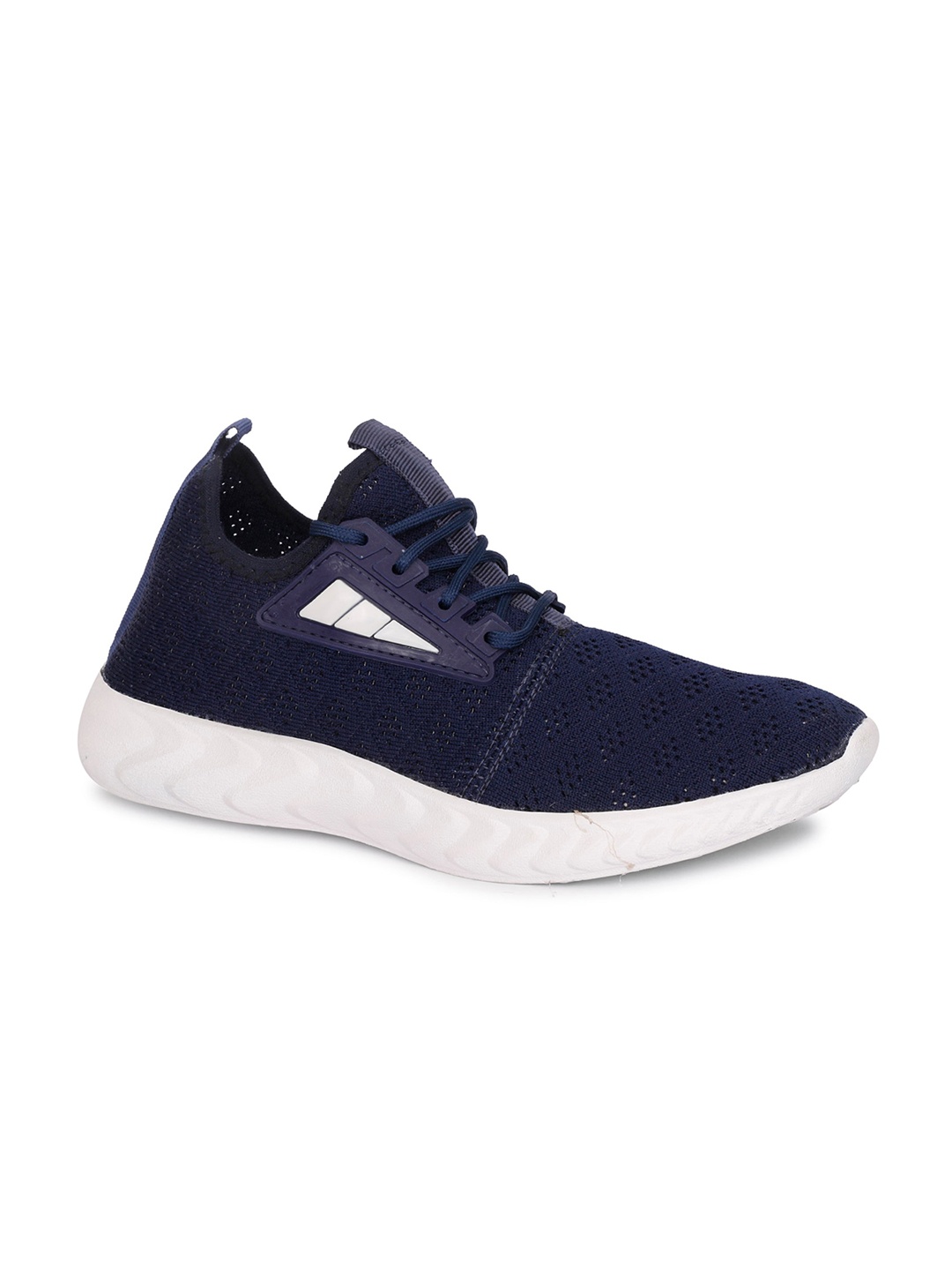 

IMT Men Navy Blue Colourblocked Sneakers