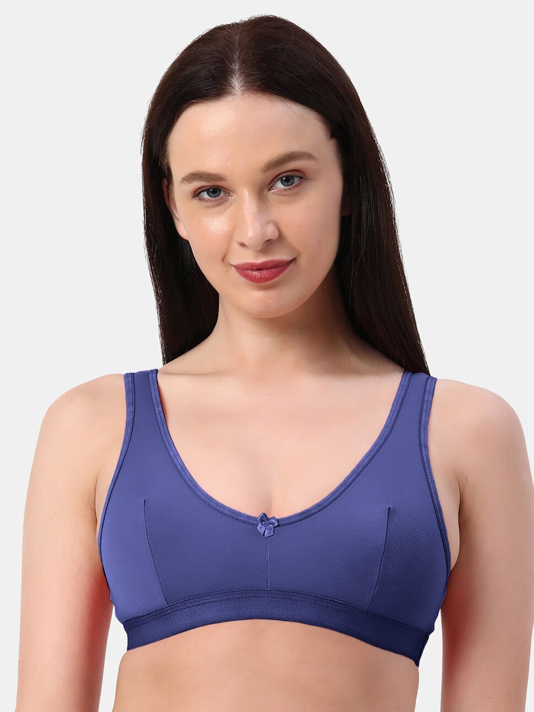 

Planetinner Non Wired Non Padded Medium Coverage Bra SB16, Blue