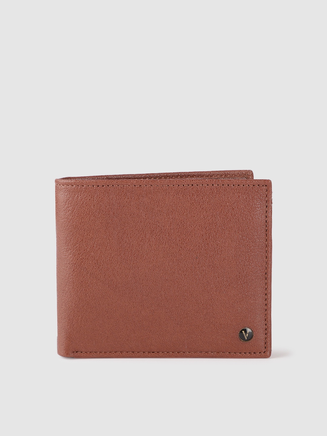 

Van Heusen Men Leather Two Fold Wallet, Tan