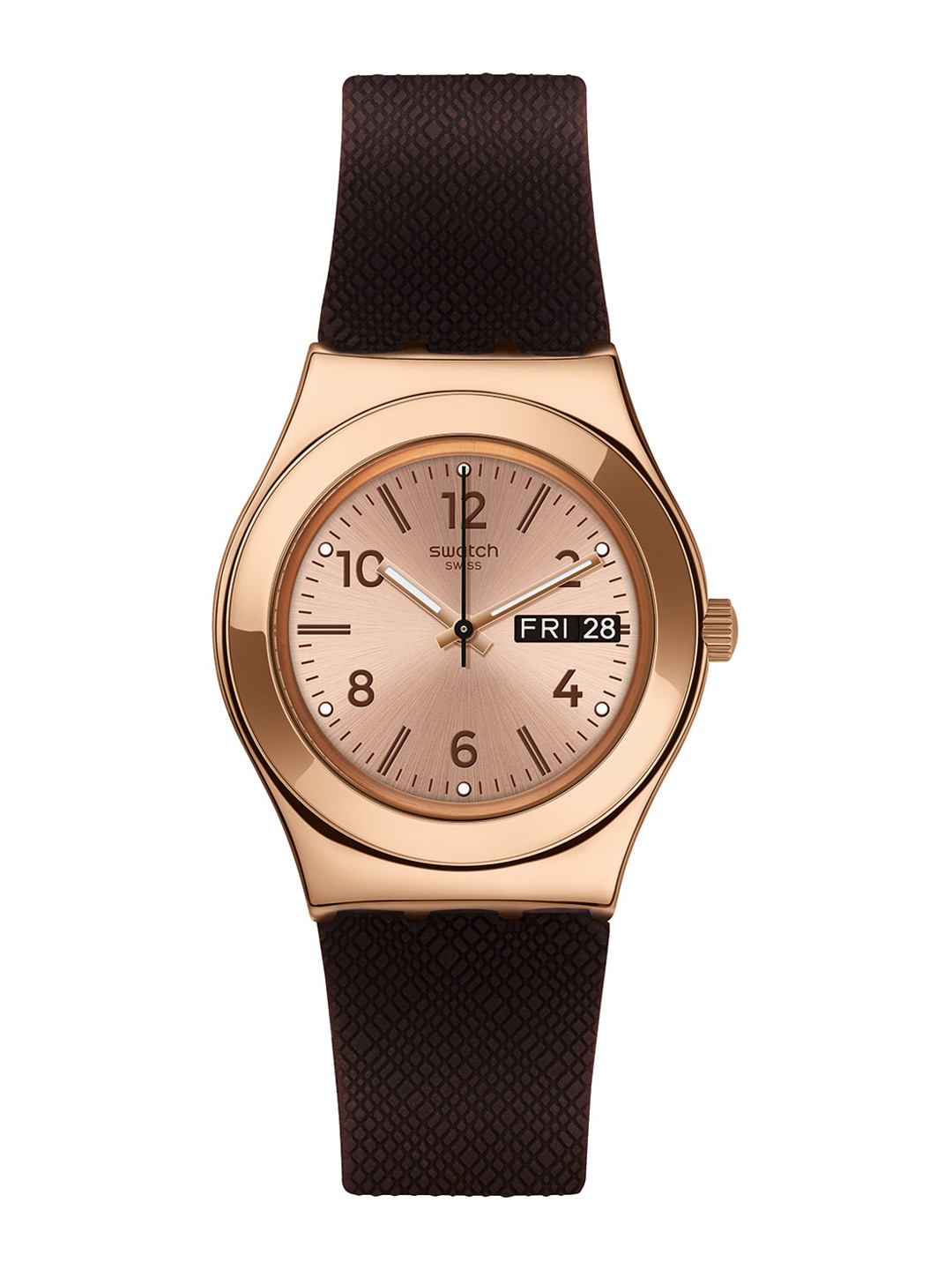 

Swatch Unisex Dial & Straps Analogue Watch YLG701, Pink