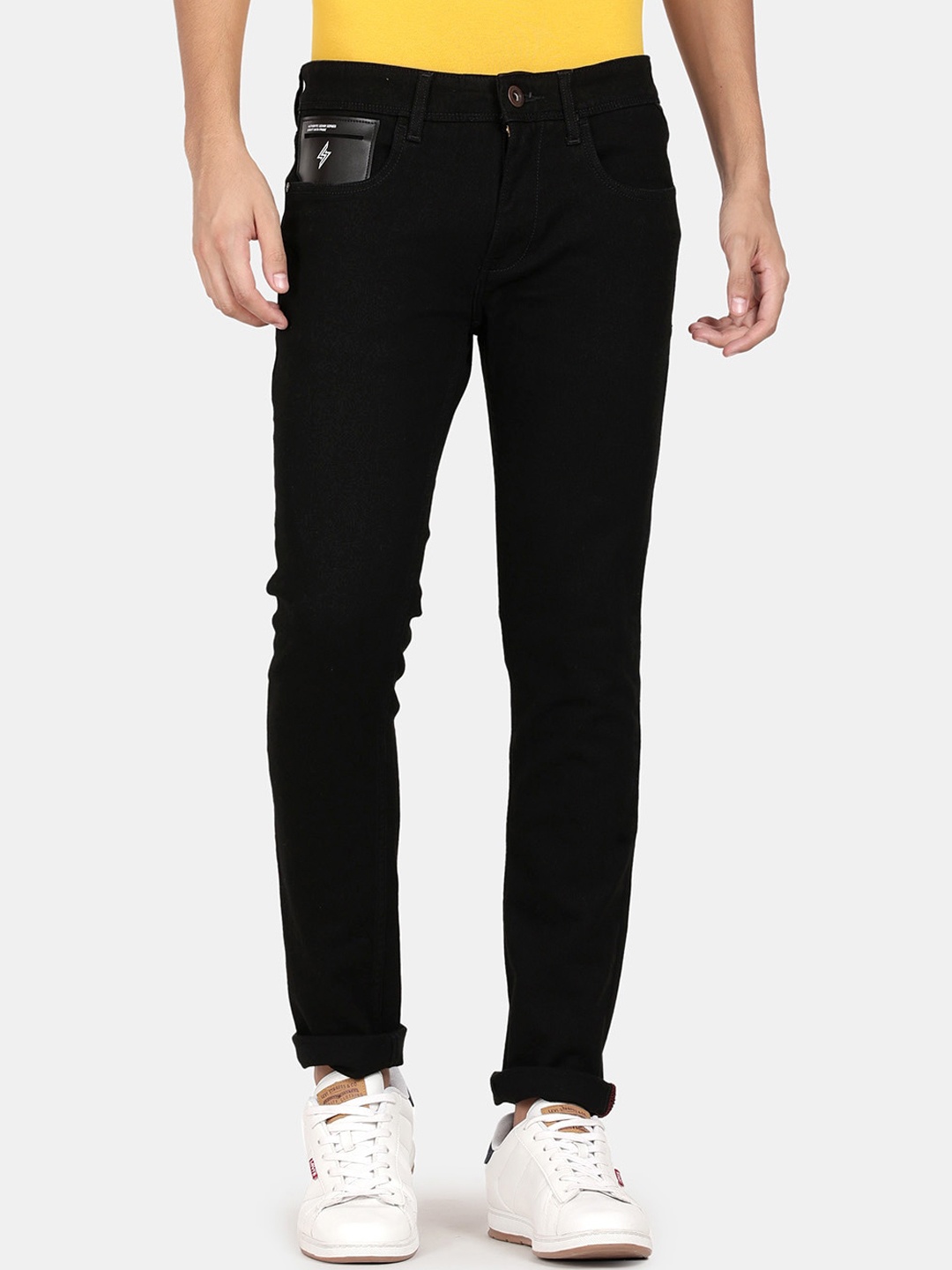 

Llak Jeans Men Black Skinny Fit Stretchable Jeans