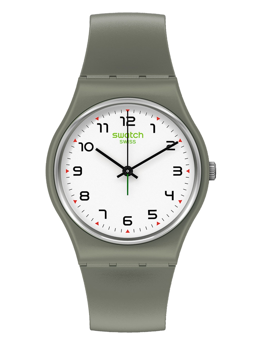 

Swatch Unisex White Skeleton Dial & Grey Ceramic Straps Analogue Watch