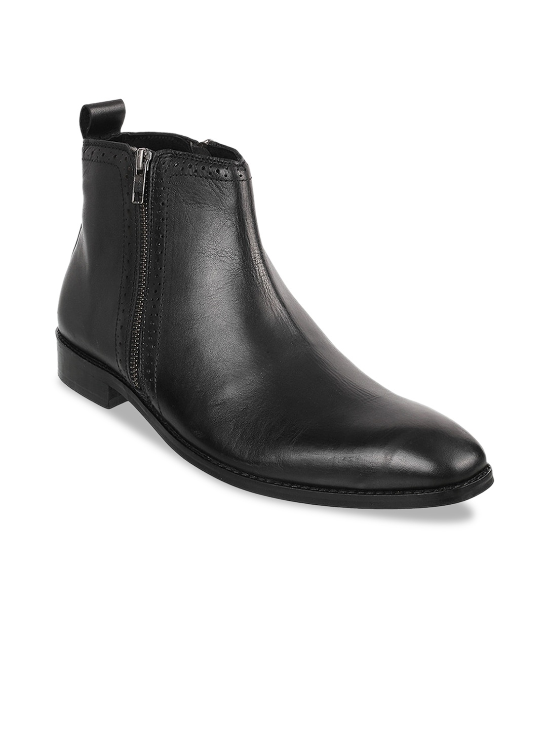 

Metro Men Black Solid Boots