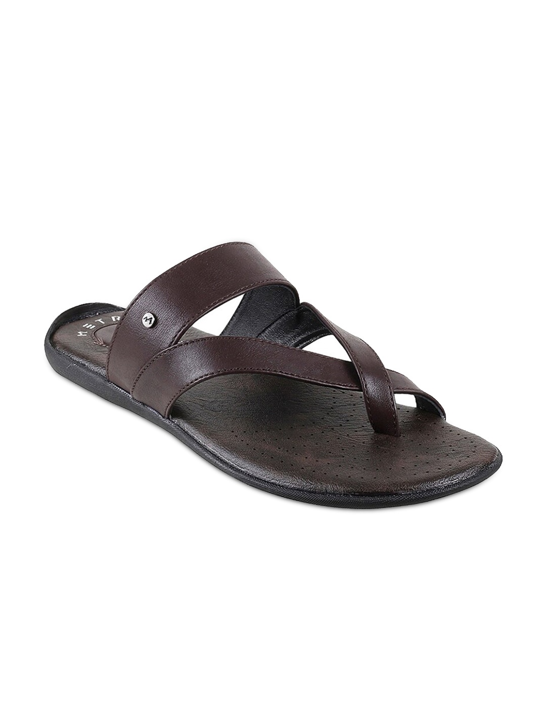 

Metro Men Maroon Comfort Sandals