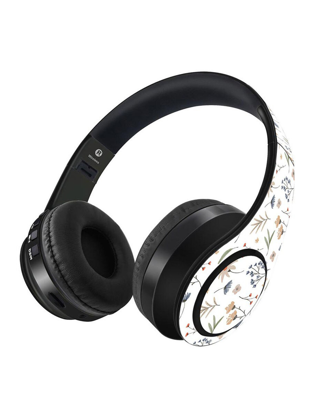 

macmerise White Printed SK Purple Perrinial Pro Wireless On Ear Headphones
