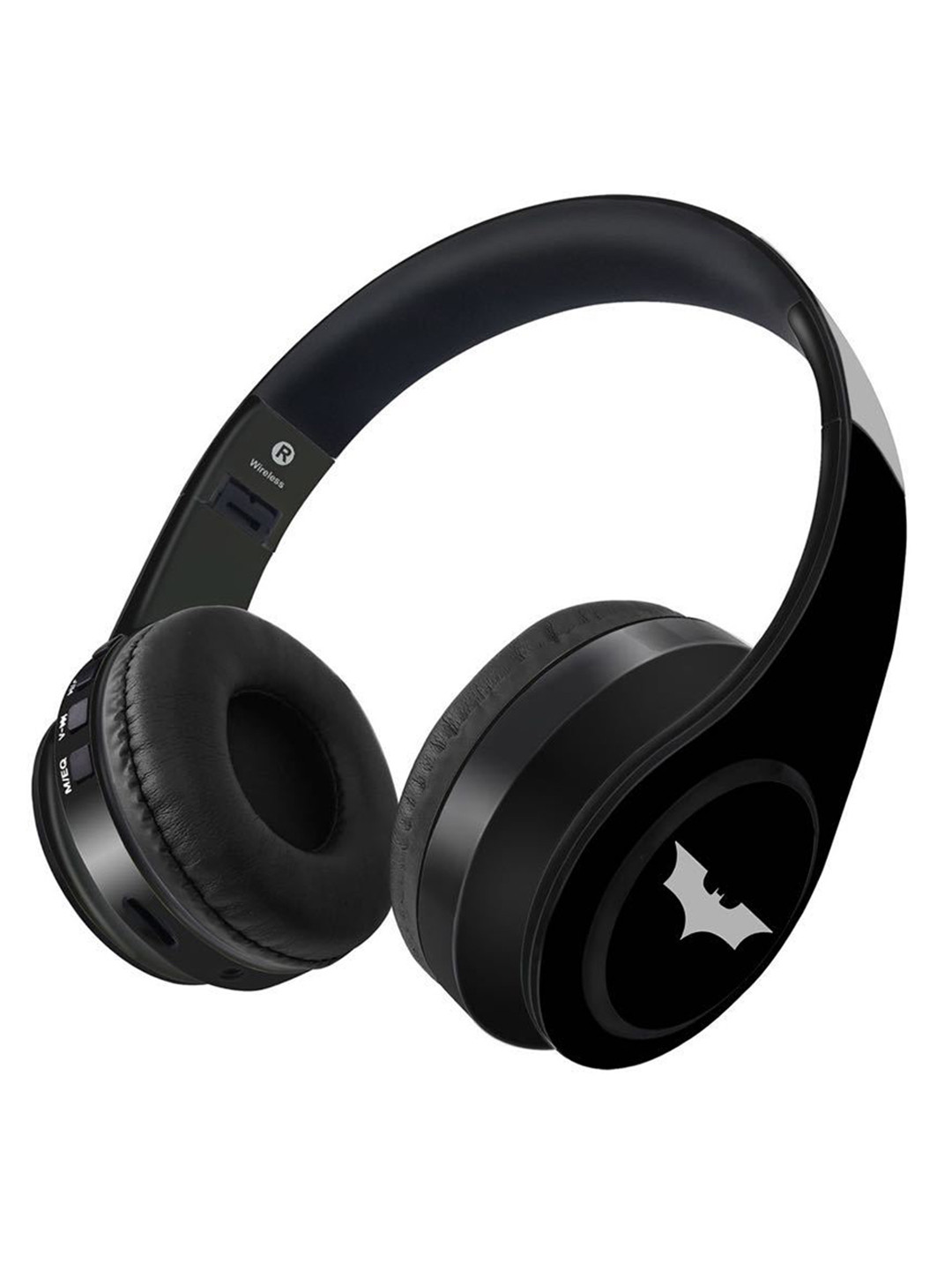 

macmerise Black Solid The Dark Knight - Decibel Wireless On Ear Headphones, Multi