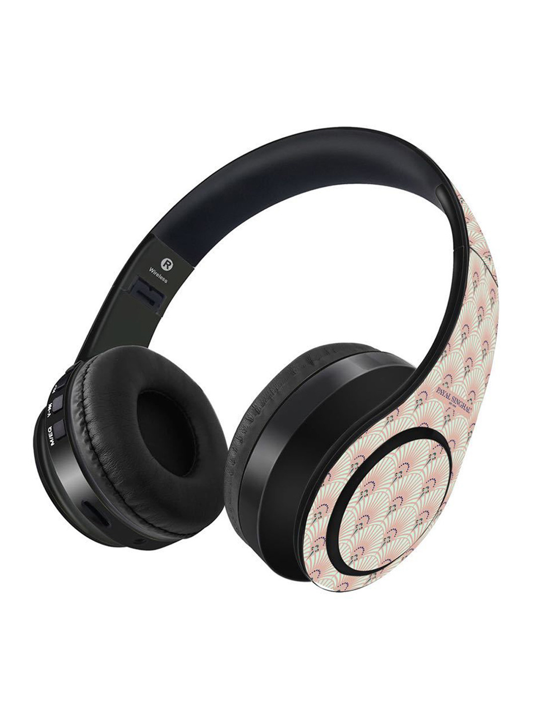 

macmerise PayalSinghalArt Deco Decibel Wireless On Ear Headphones with 9 Hrs Battery & Mic, Multi