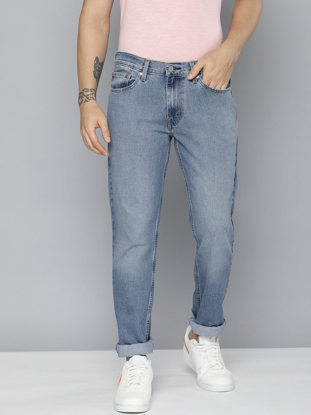

Levis Men Blue 511 Slim Fit Heavy Fade Stretchable Jeans
