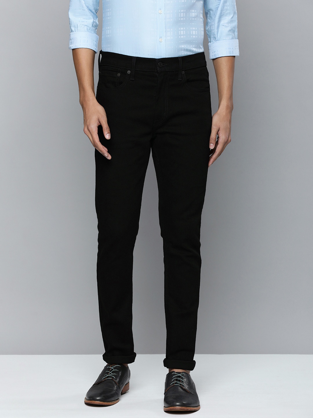 

Levis Men Black 512 Tapered Fit Stretchable Jeans