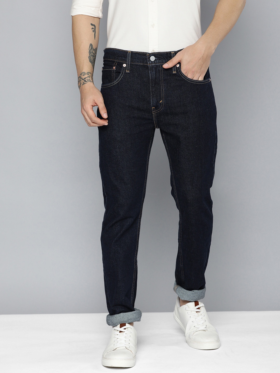 

Levis Men Blue 512 Slim Tapered Fit Stretchable Jeans