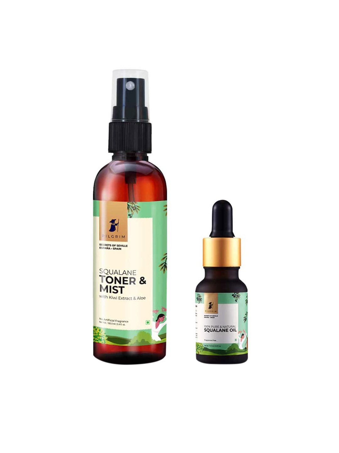 

Pilgrim Green 24/7 Moisturised Skin Combo- Pore Tightening, Instant Glow Pack