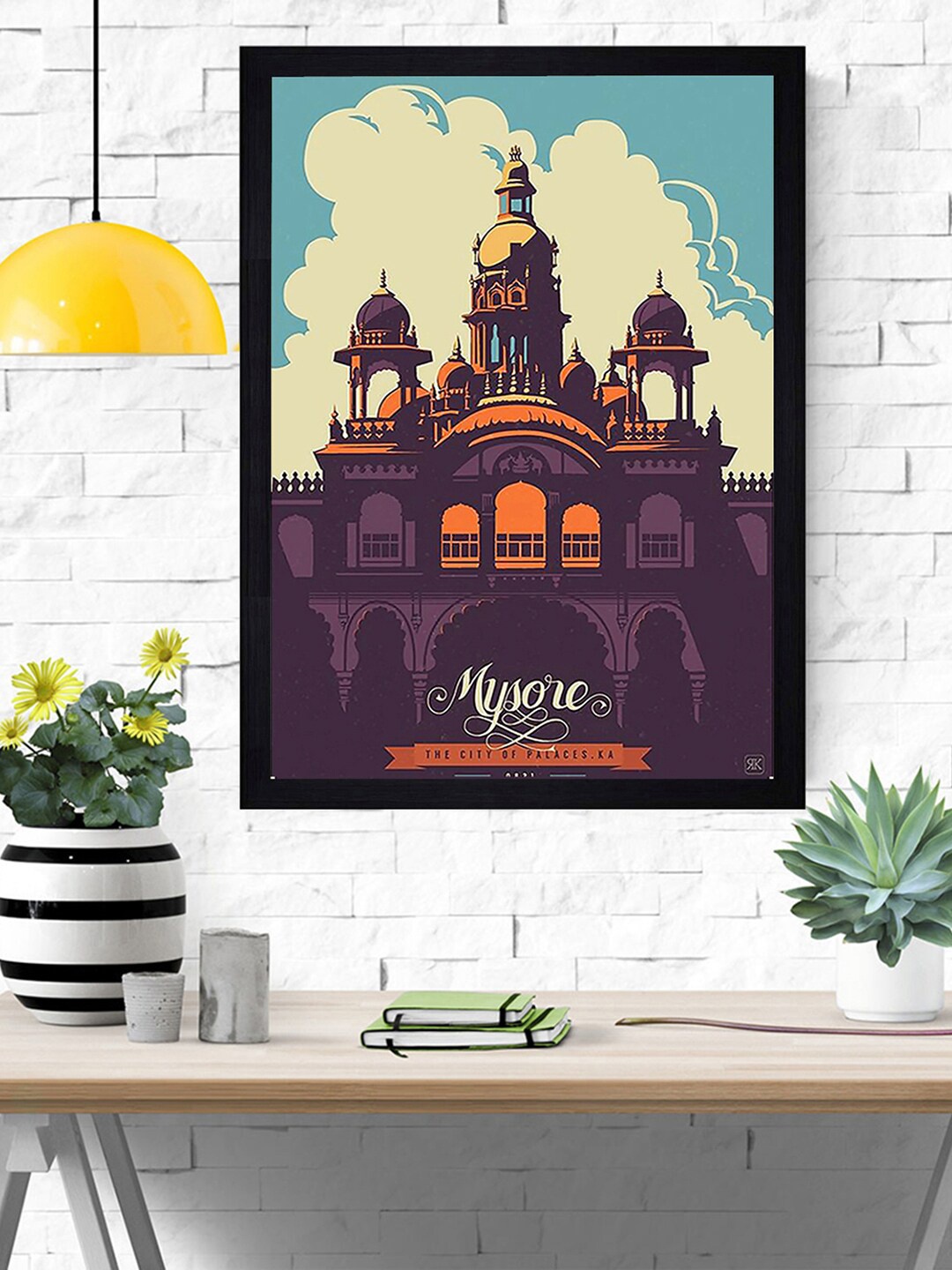 

Gallery99 Mysore Texture Paper Framed Art Print, Multi