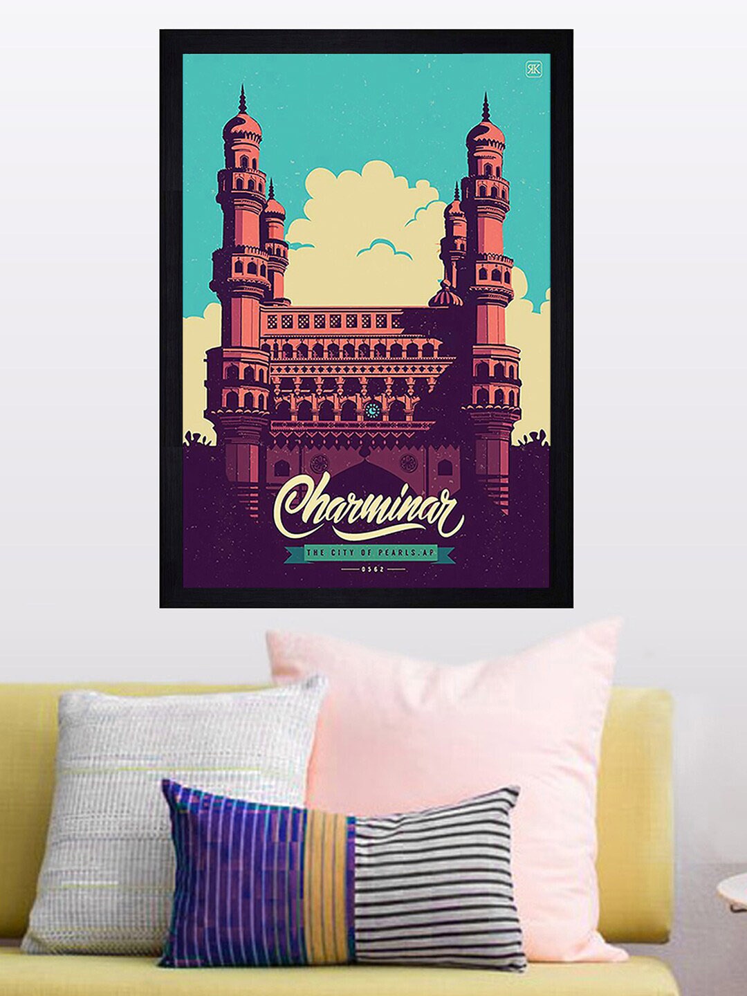 

Gallery99 Charminar Texture Paper Framed Art Print, Multi