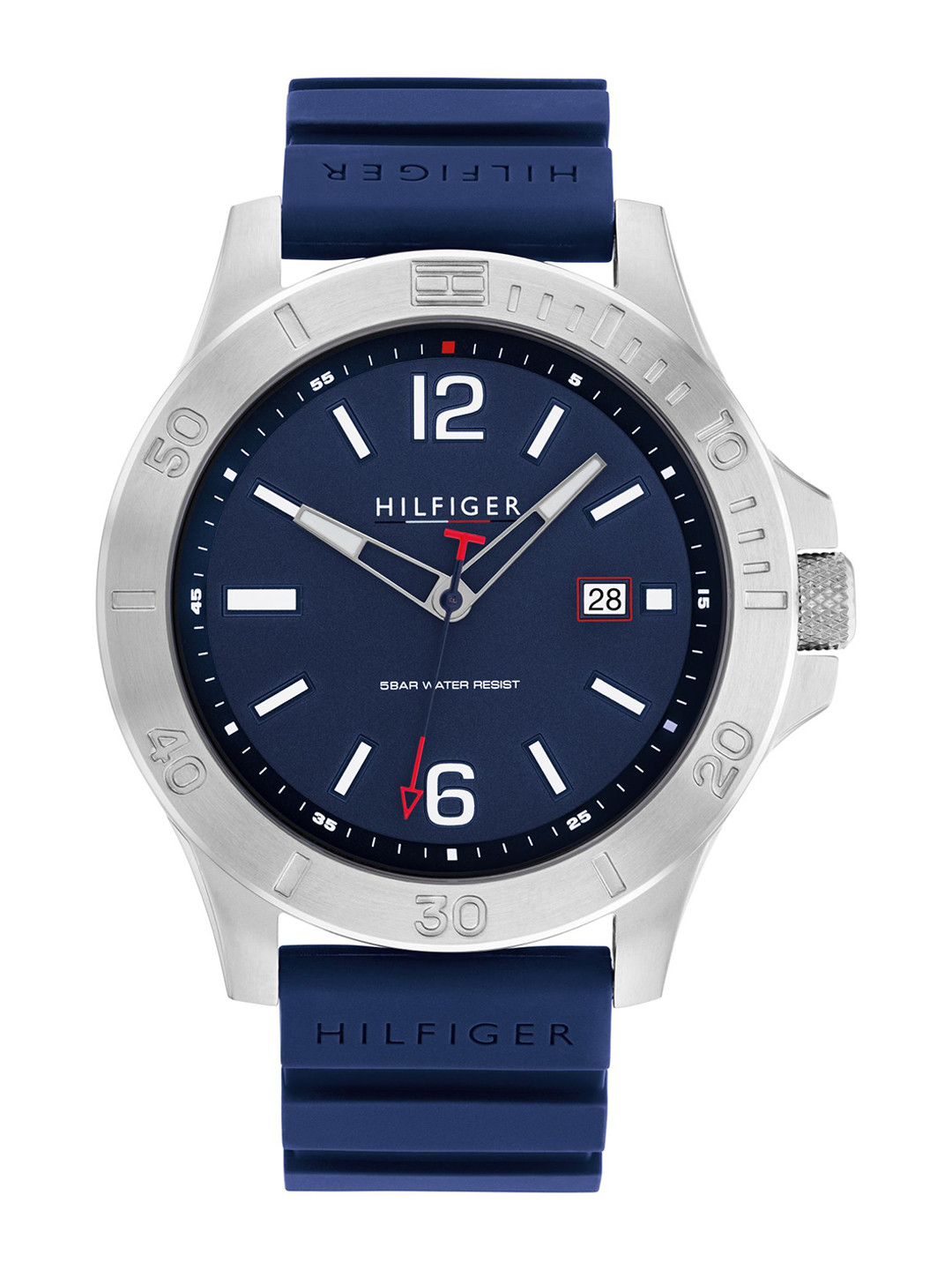 

Tommy Hilfiger Men Dial & Bracelet Style Straps Digital Watch TH1791991, Blue