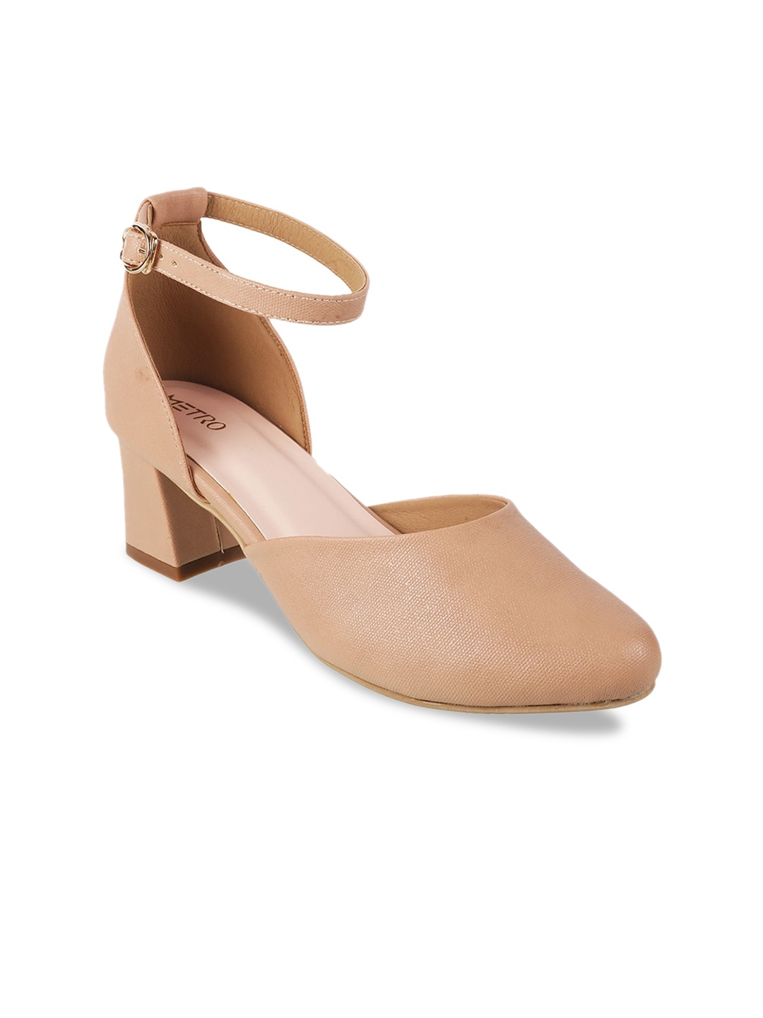 

Metro Peach-Coloured Work Pumps