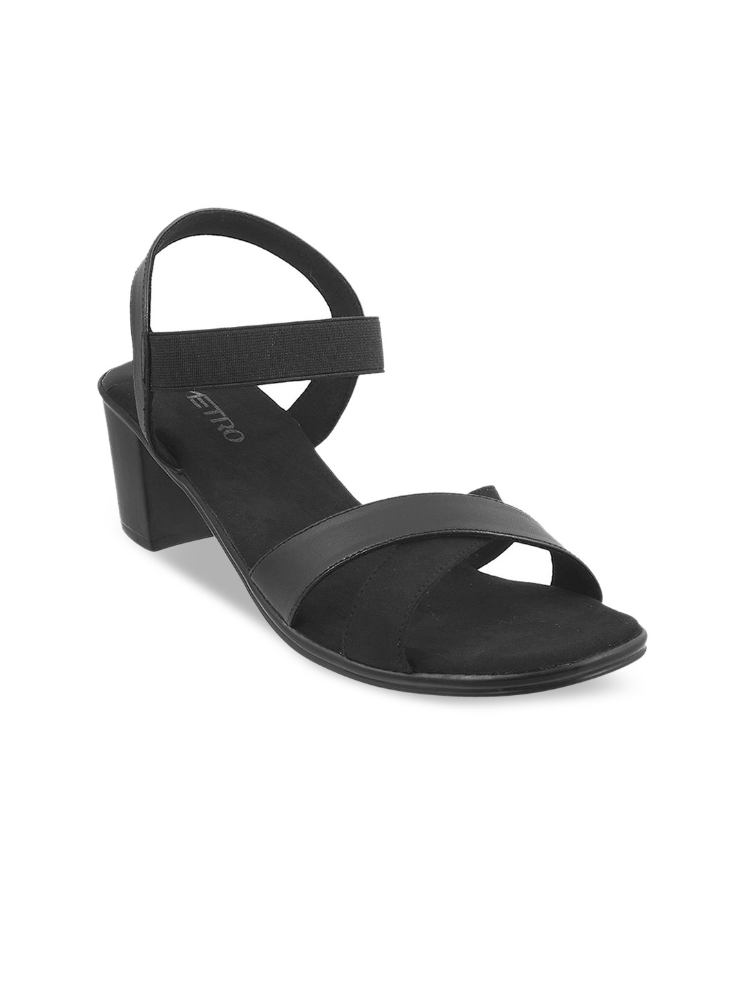 

Metro Black Block Heels