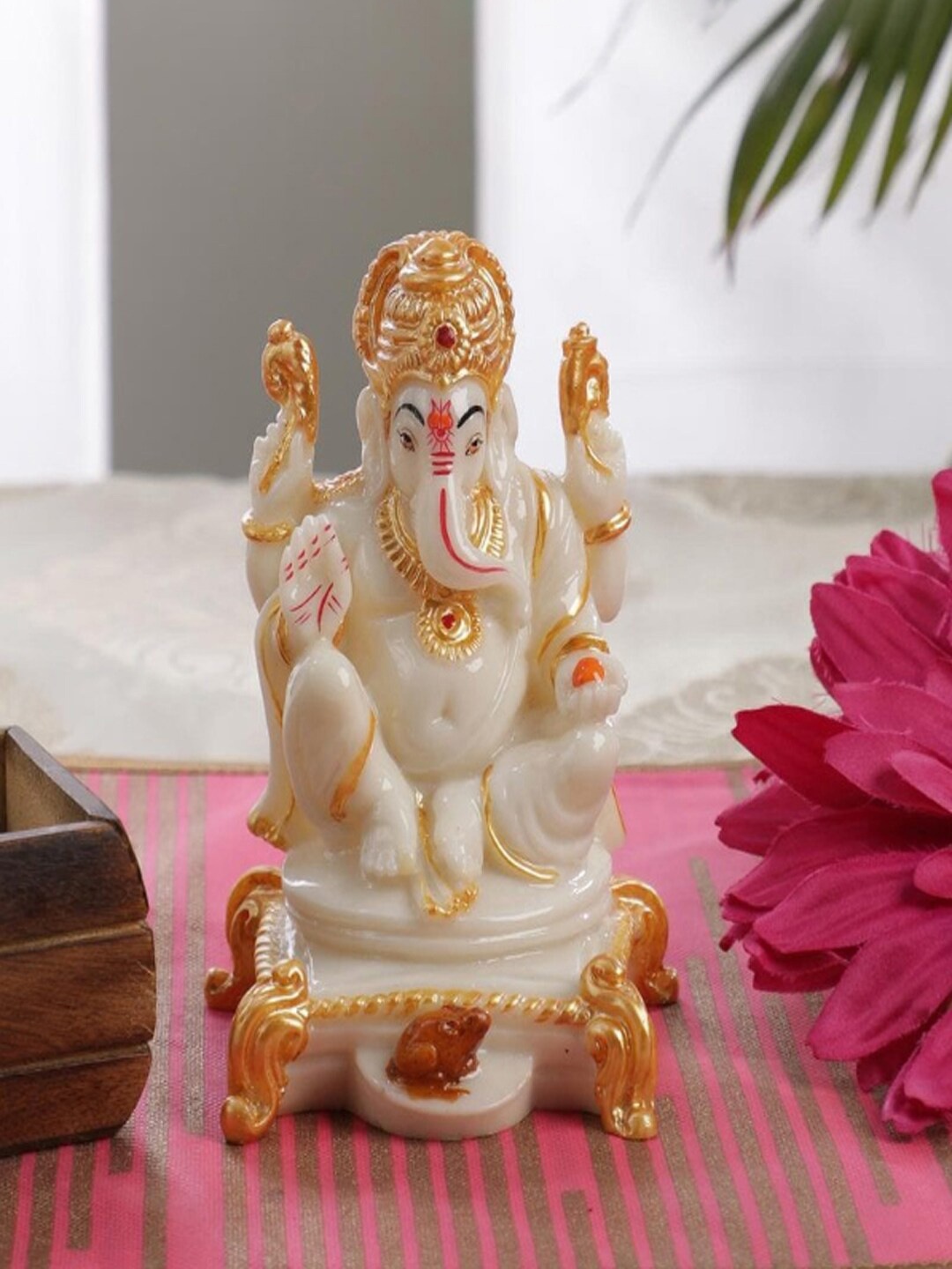 

Gallery99 Lord Ganpati Idol Showpiece, Multi