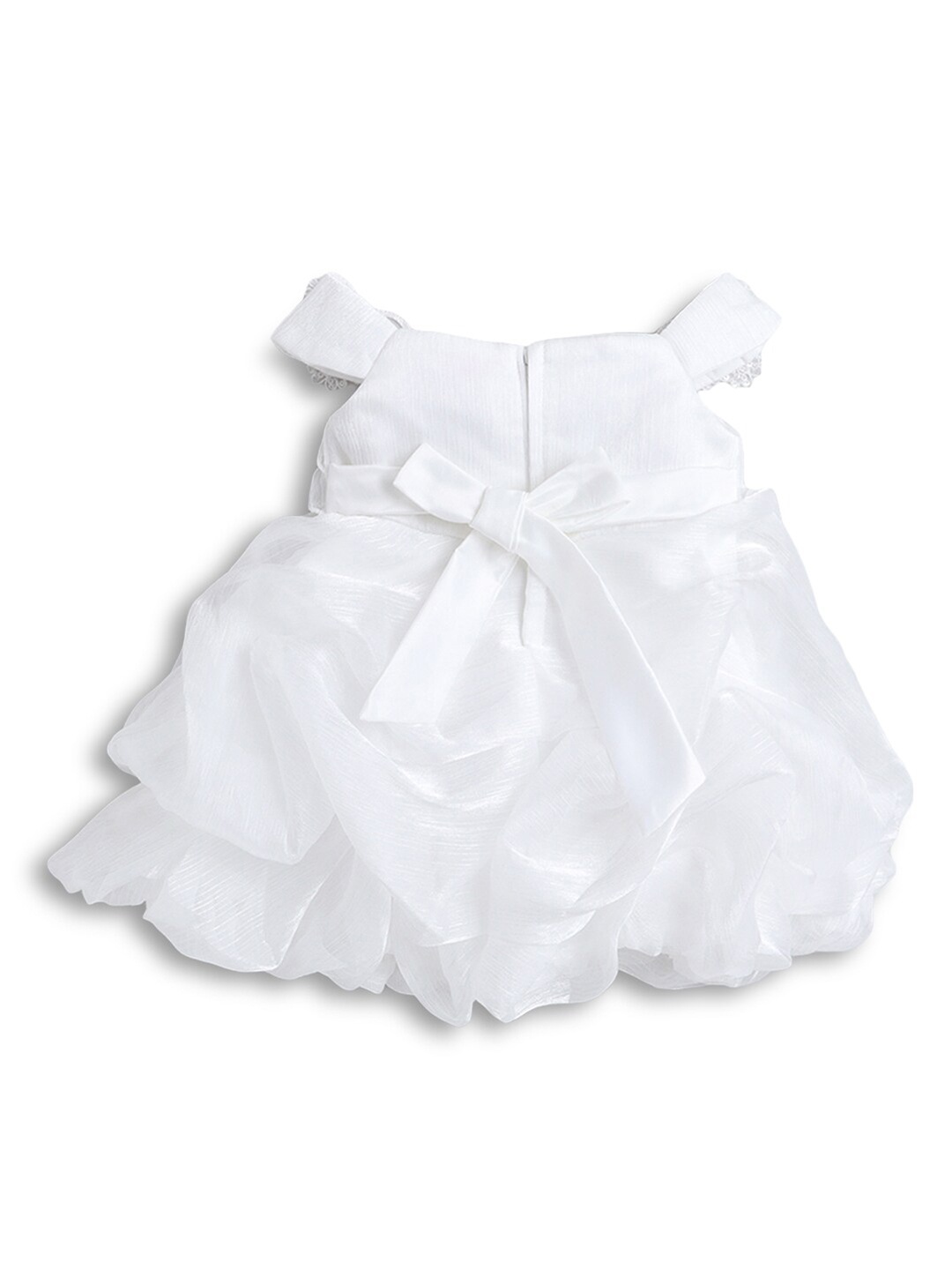 

Hopscotch White Off-Shoulder Dress