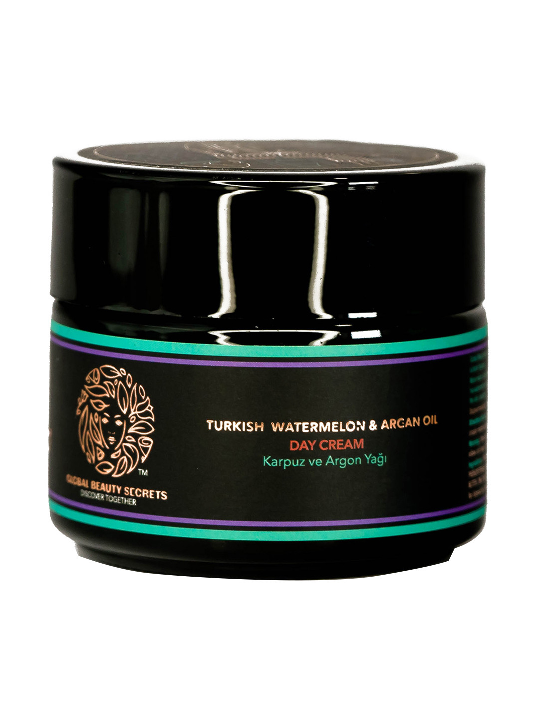 

GLOBAL BEAUTY SECRETS Turkish Watermelon & Argan Oil Day Cream with Vitamin C 30 g, Blue