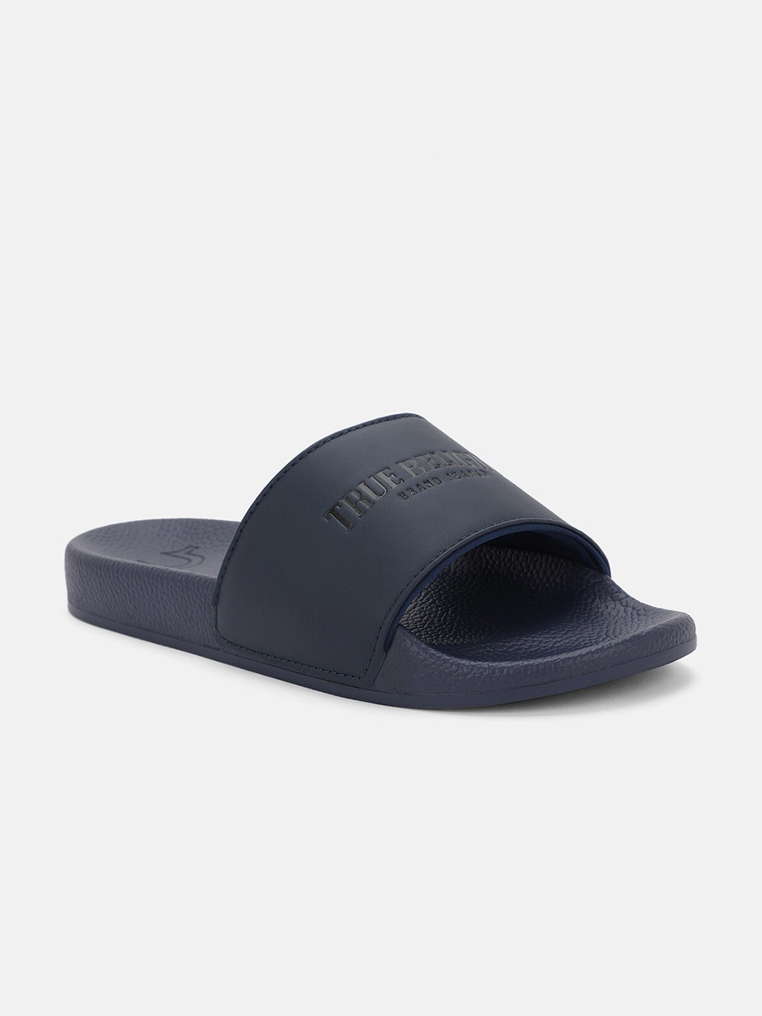 

True Religion Men Blue Sliders