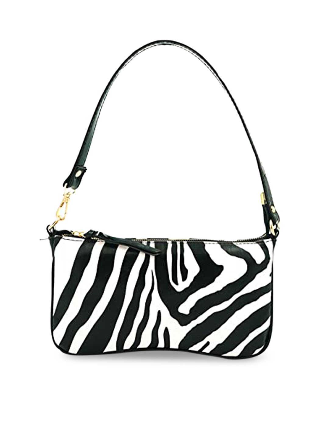 

Lychee bags White Printed PU Shoulder Bag