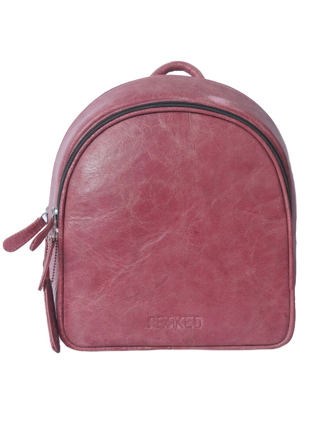 

PERKED Red Textured Backpack