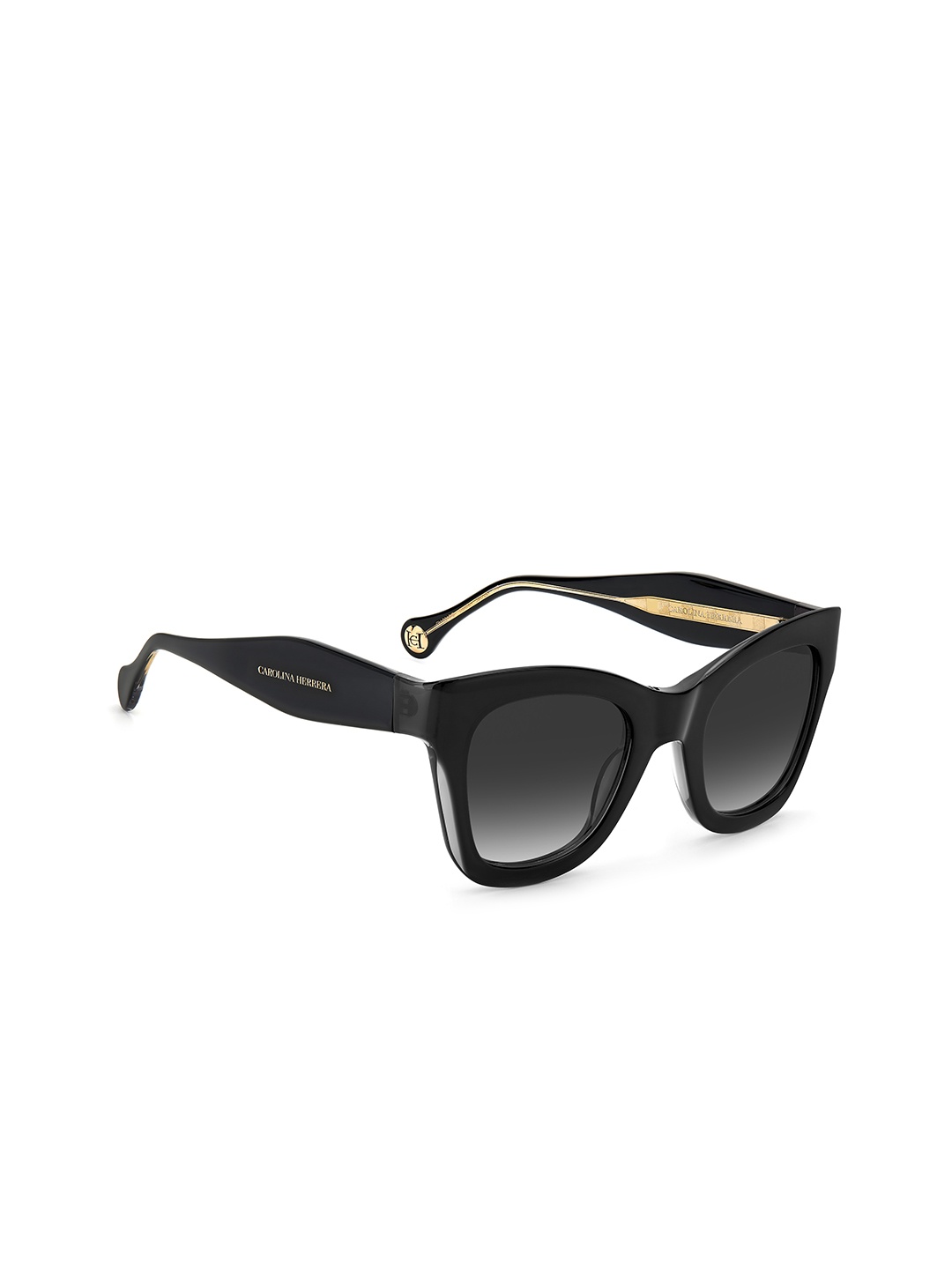 

Carolina Herrera Women Grey Wayfarer Sunglasses with UV Protected Lens