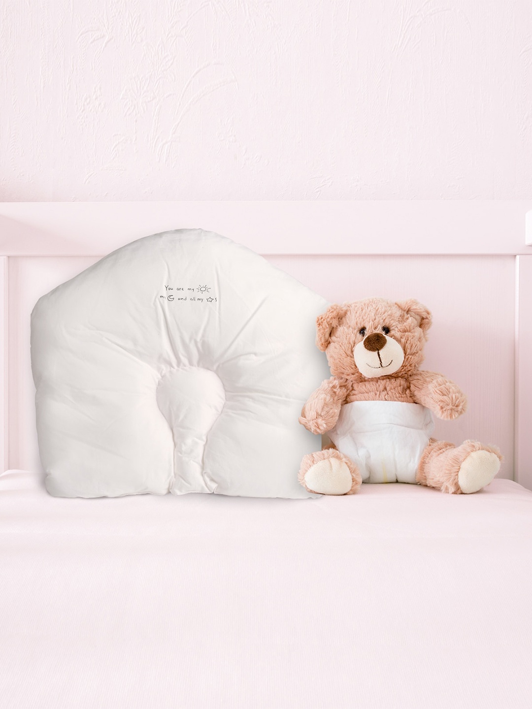 

Baby Moo White Your Star is Born Printed Pillow
