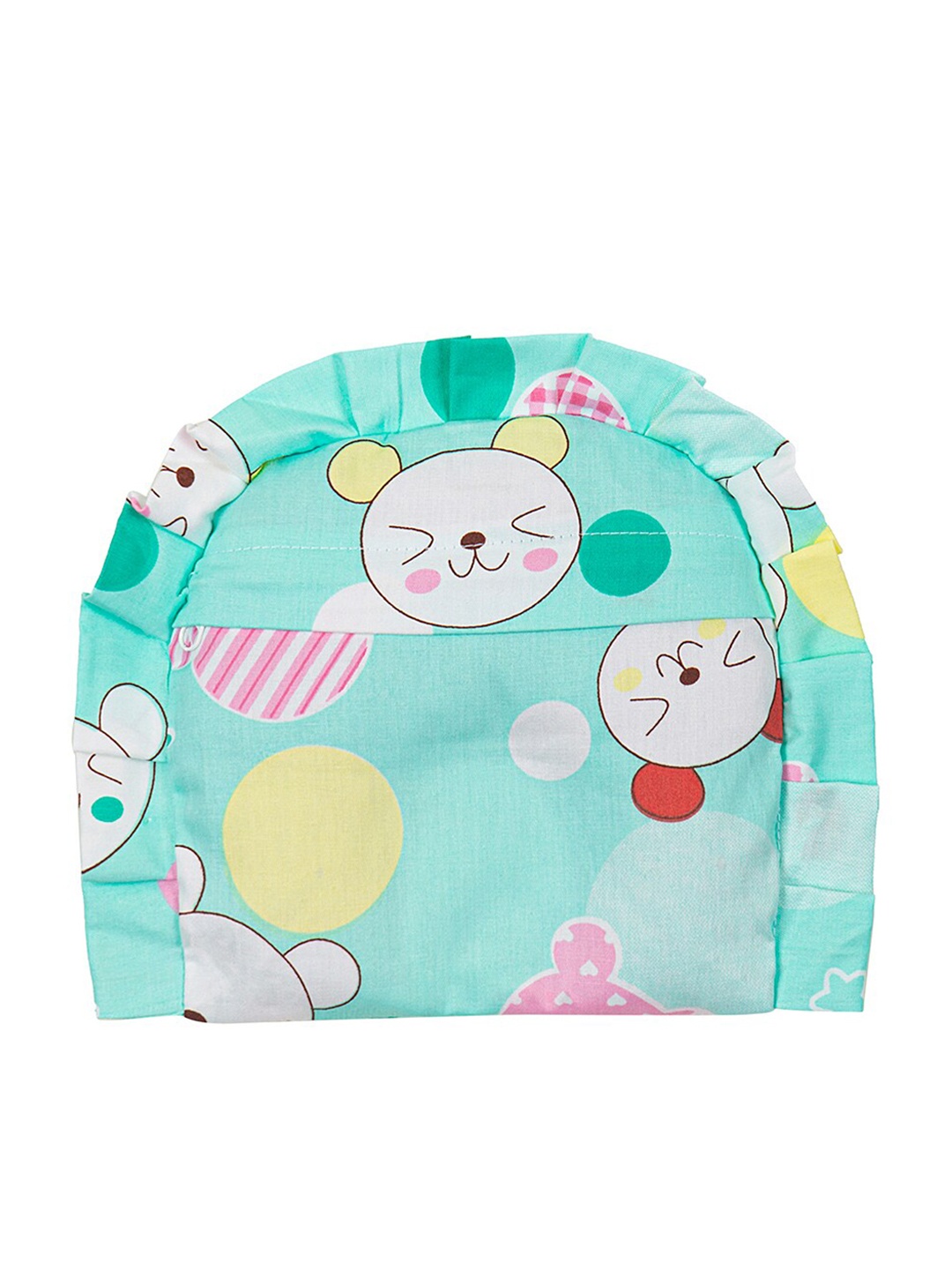 

Baby Moo Kitty Green Rai Pillow