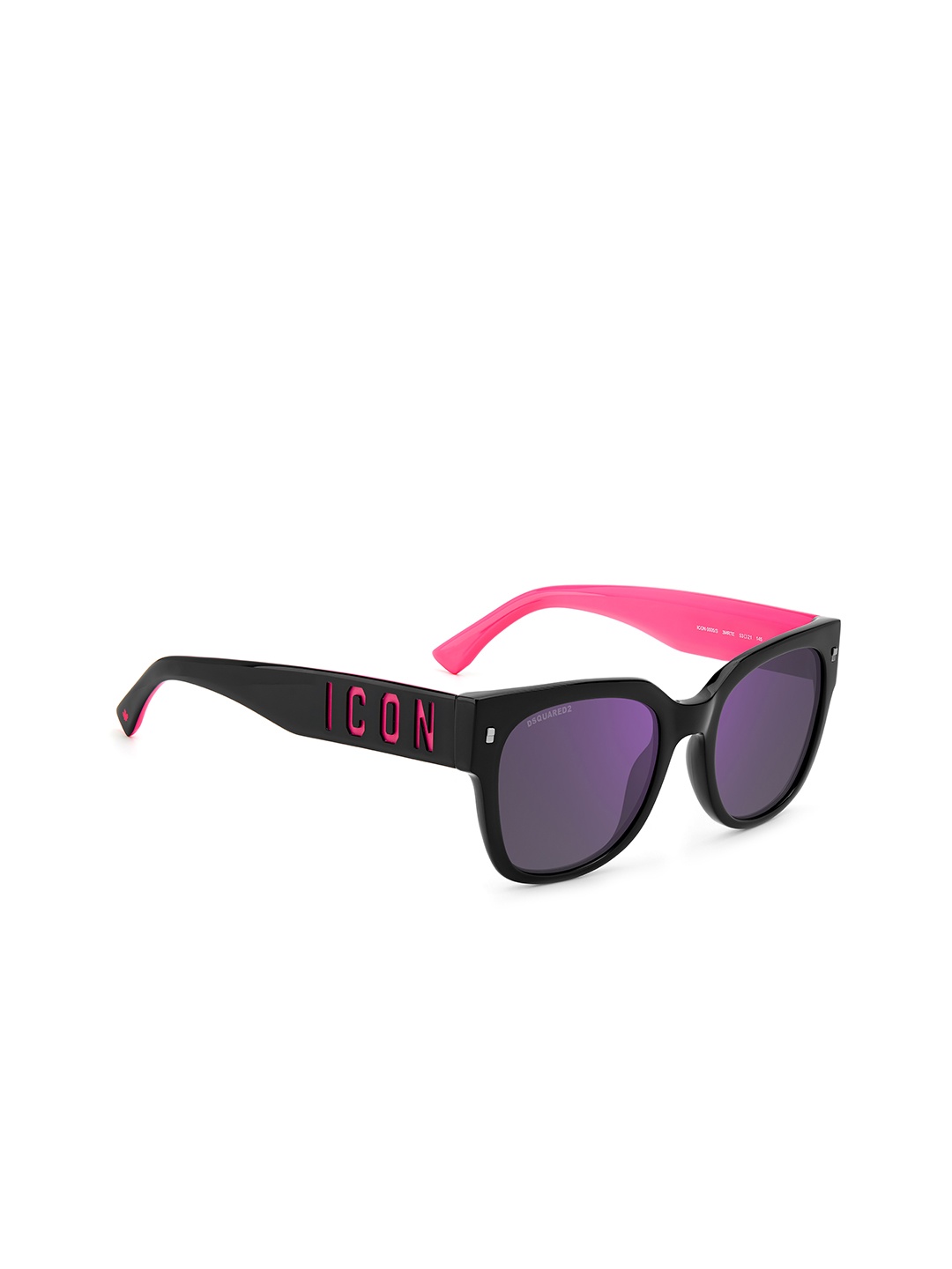 

Dsquared2 Women Violet & Black Square Sunglasses