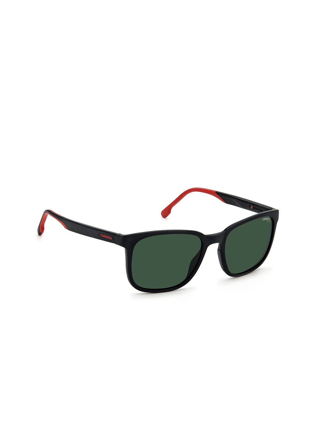 

Carrera Men Green Lens & Black Round Sunglasses with Polarised Lens 20438300354UC