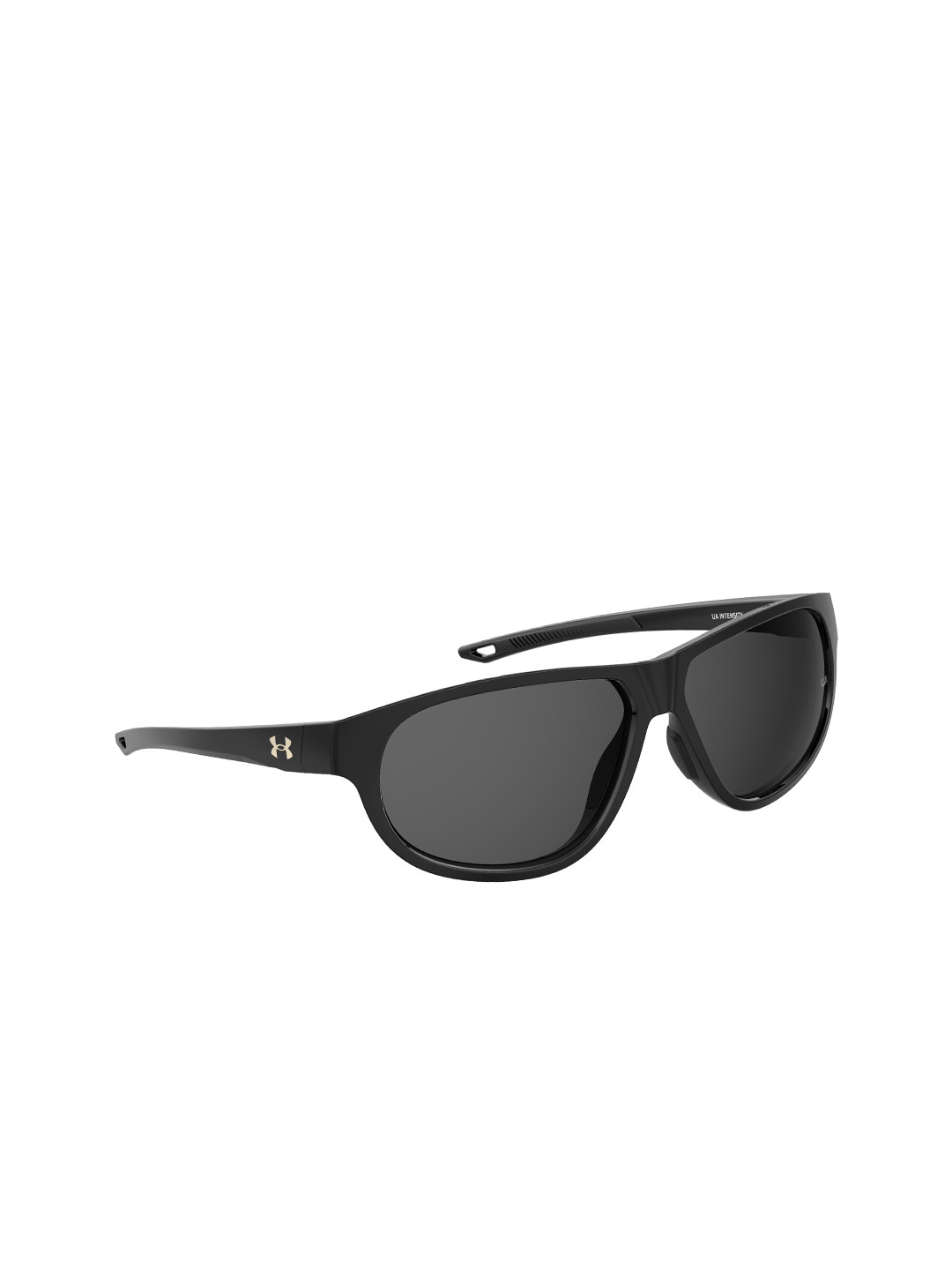 

UNDER ARMOUR Women Grey Lens & Black Full Rim Wayfarer Sunglasses