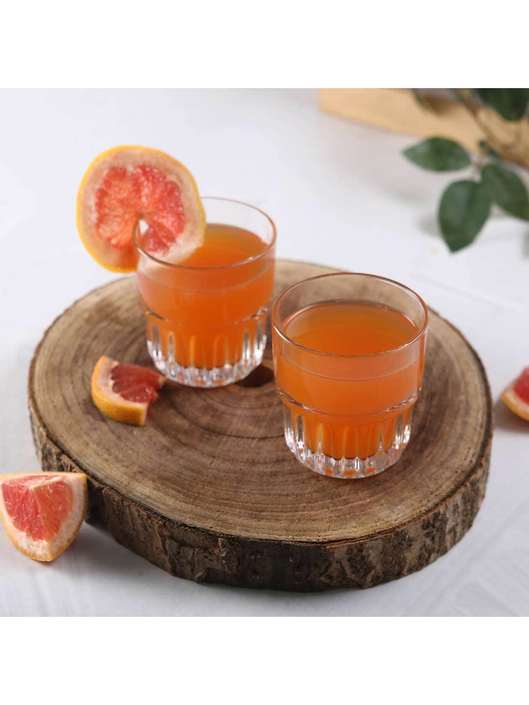 

Wonderchef Set of 6 Transparent Textured Modena Juice Glass