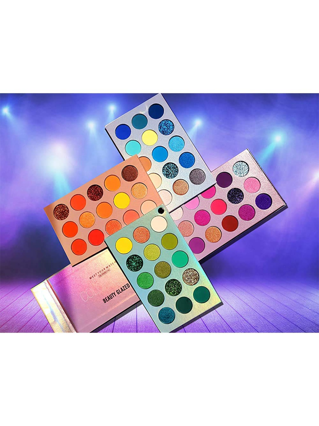 

BEAUTY GLAZED Color Board 60 Color Eyeshadow Palette, Multi