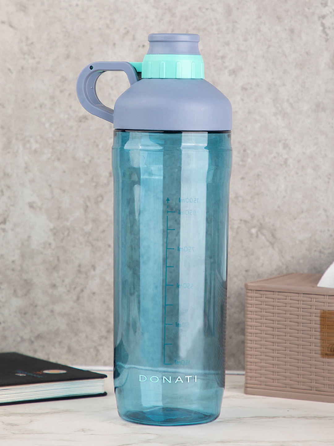 

MARKET99 Blue & Grey Solid Plastic Water Bottle 1500 ml