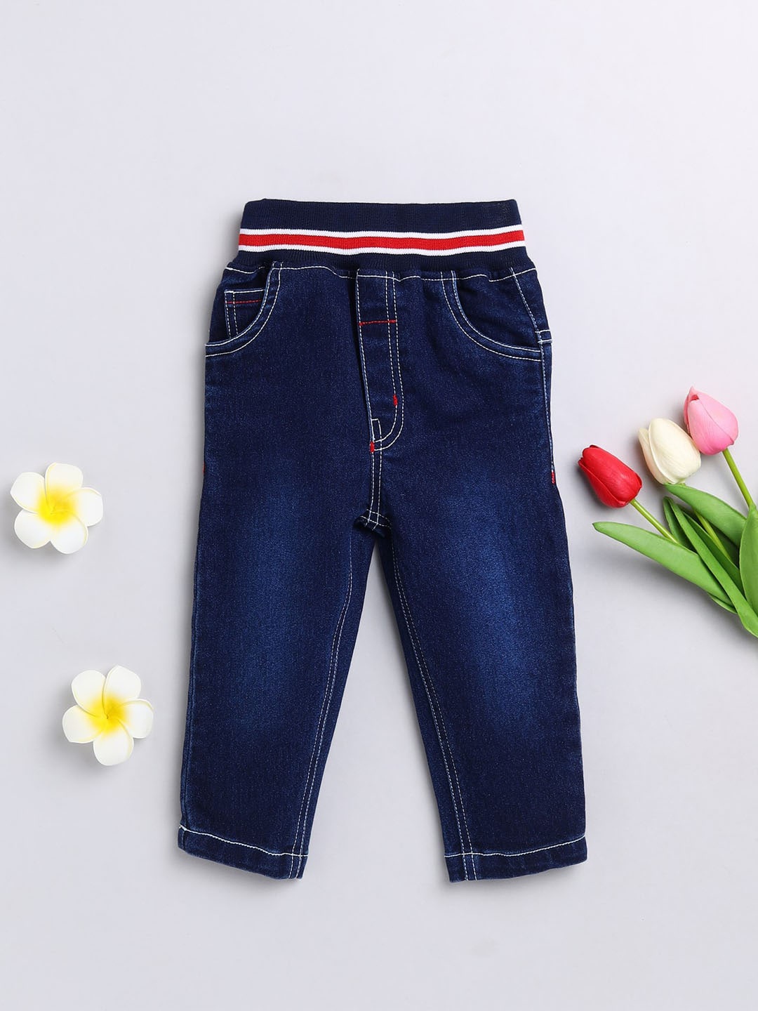 

JBN Creation Kids Navy Blue Smart Light Fade Jeans