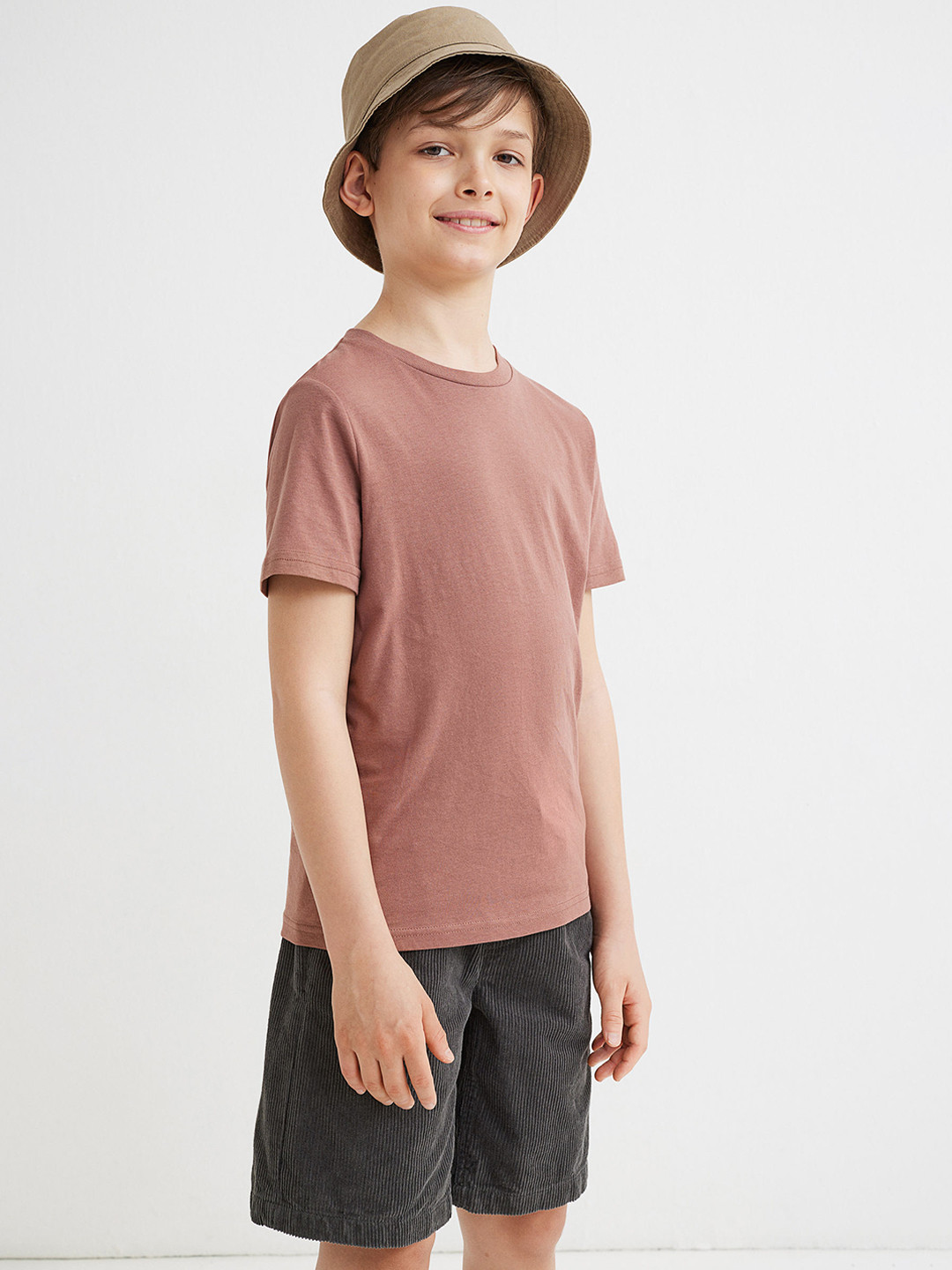

H&M Boys Grey Corduroy Shorts