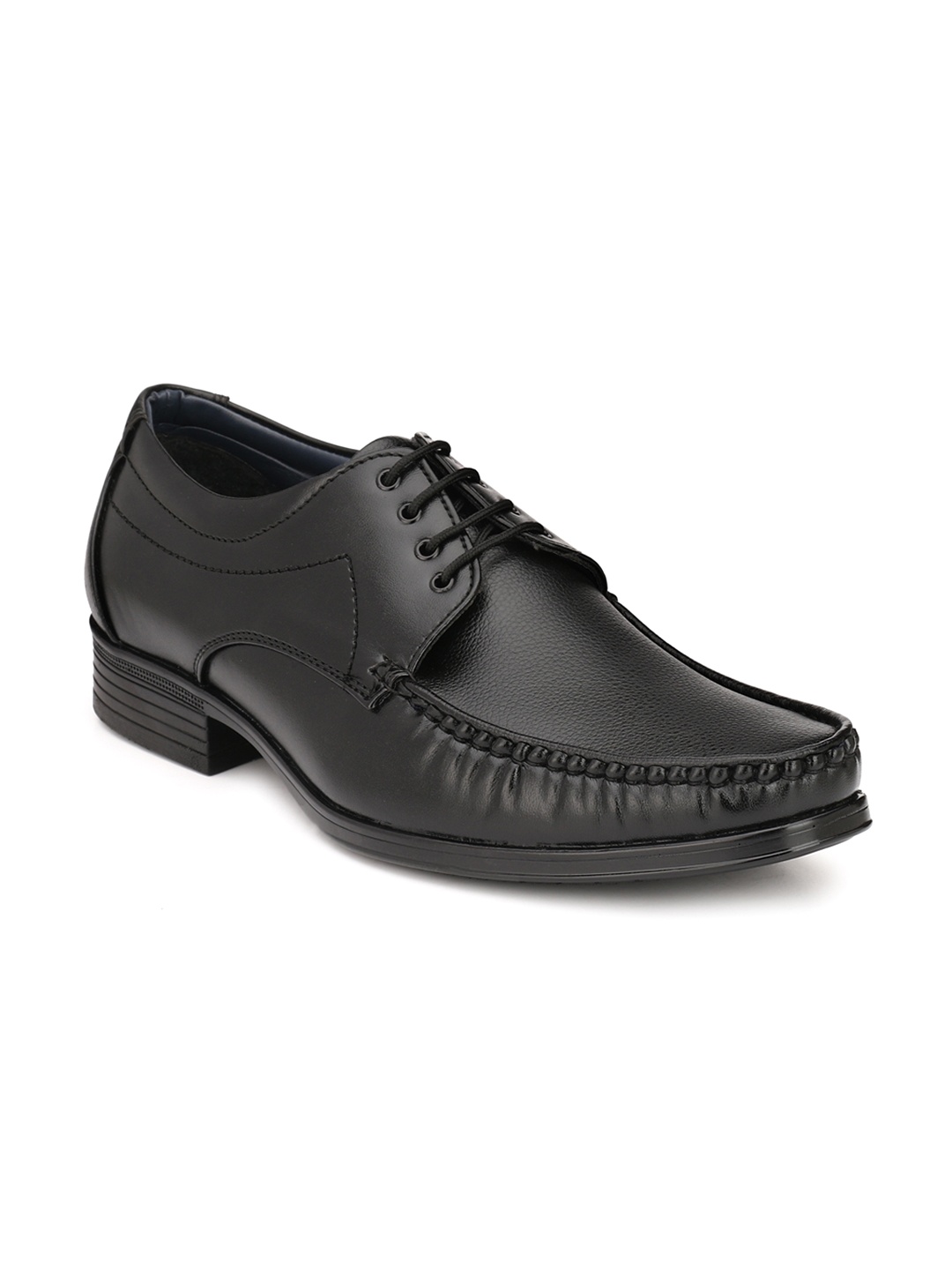 

Azzaro Black Men Black Formal Shoes