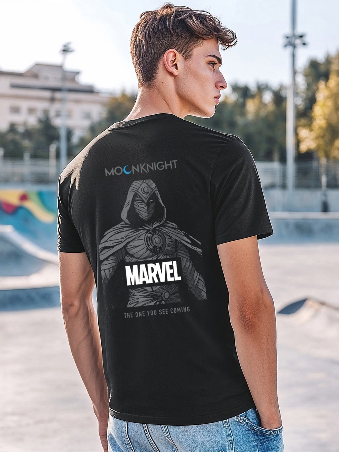 

Bewakoof Men Black Printed T-shirt