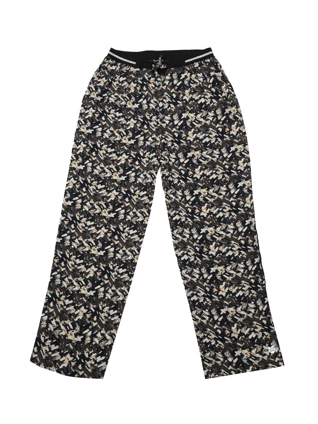 

Pepe Jeans Girls Green Animal Printed Trousers