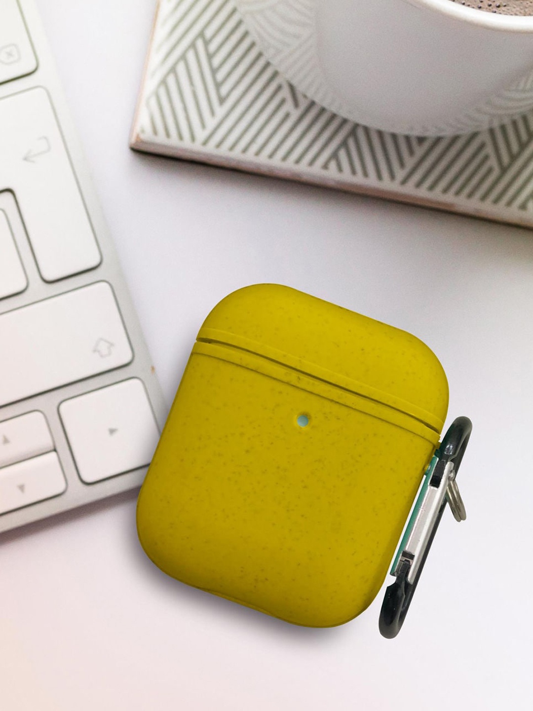 

macmerise Yellow Solid Eco-ver Airpod Case
