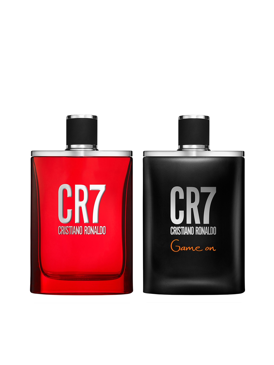 

CRISTIANO RONALDO Men CR7 Set of 2 Eau De Toilette 100 ml each, Red