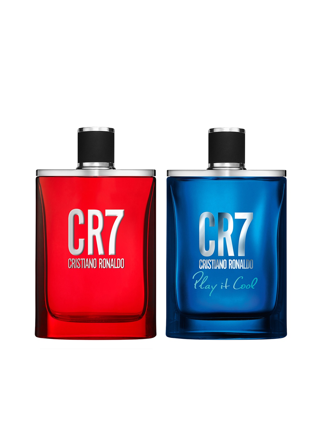 

CRISTIANO RONALDO Men CR7 Set of 2 Eau De Toilette 100 ml each, Red