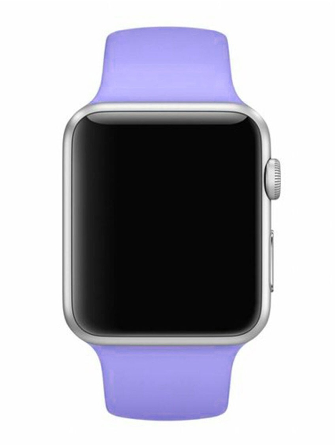 

macmerise Unisex Purple Solid Silicone Apple Watch Band